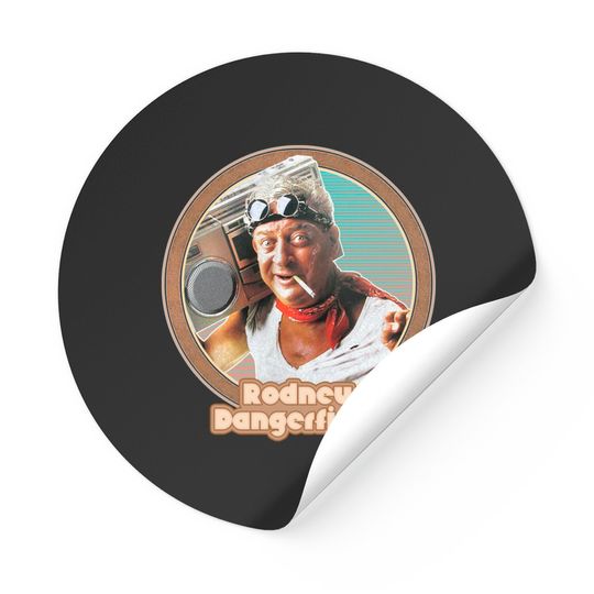 Rodney Dangerfield // Retro Style Fan Art Design - Rodney Dangerfield - Stickers