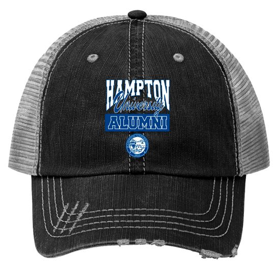 Hampton Hbcu University T Print Trucker Hat Gift