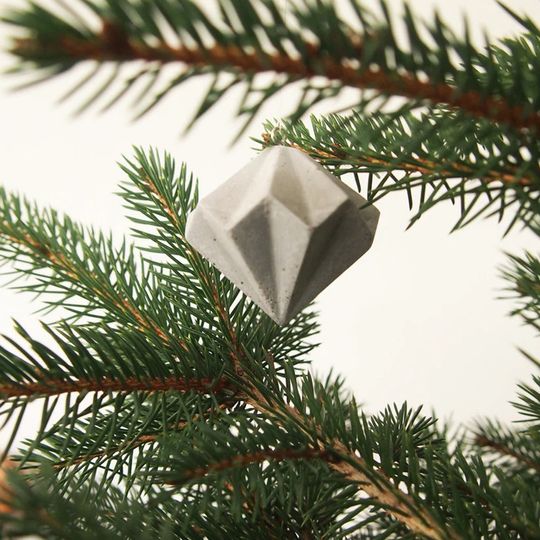 Handmade Geometrical Ornaments For Christmas Decoration