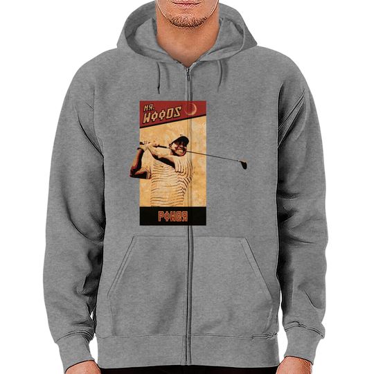 Woods Session - Golf Player Gift - Zip Hoodies