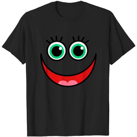 funny face - Funny Face Mask - T-Shirt