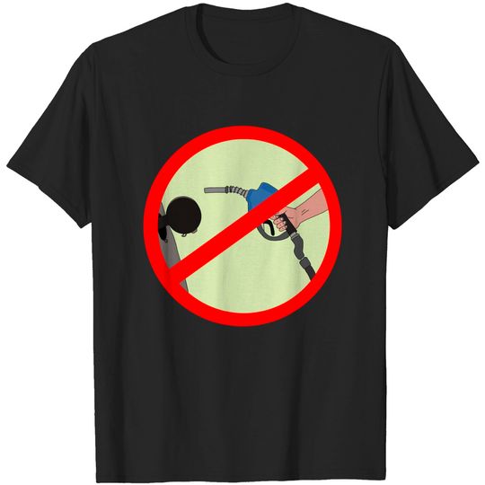 No Gas - Gas Station - T-Shirt