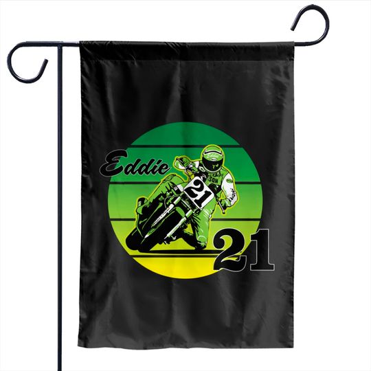 Eddie Lawson - Kawasaki Motorcycles - Garden Flags