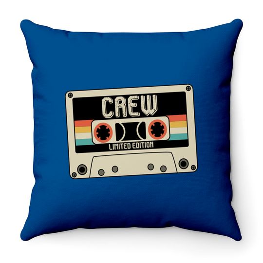 Crew - Limited Edition - Vintage Style - Crew - Throw Pillows