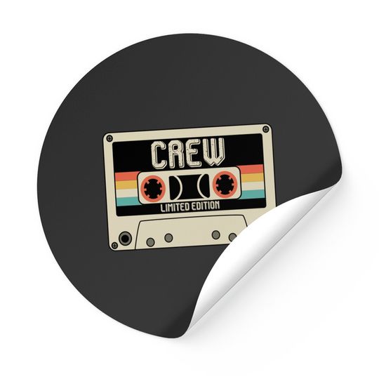 Crew - Limited Edition - Vintage Style - Crew - Stickers