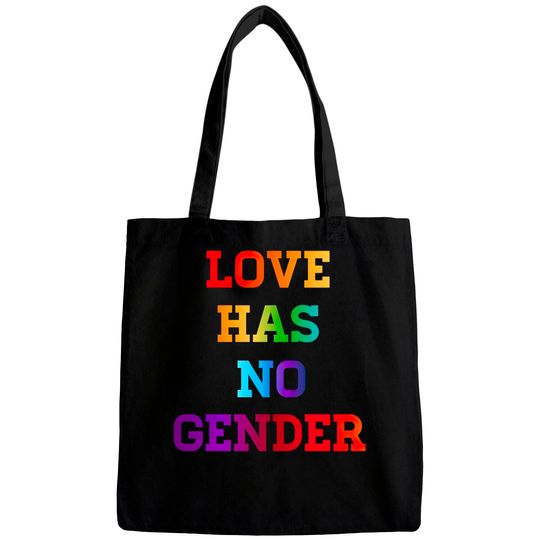PRIDE MONTH 2021 - LOVE HAS NO GENDER RAINBOW - Pride Month - Bags