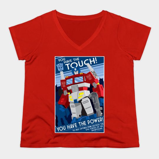 You Have The Touch - 1980s Cartoons - T-Shirt