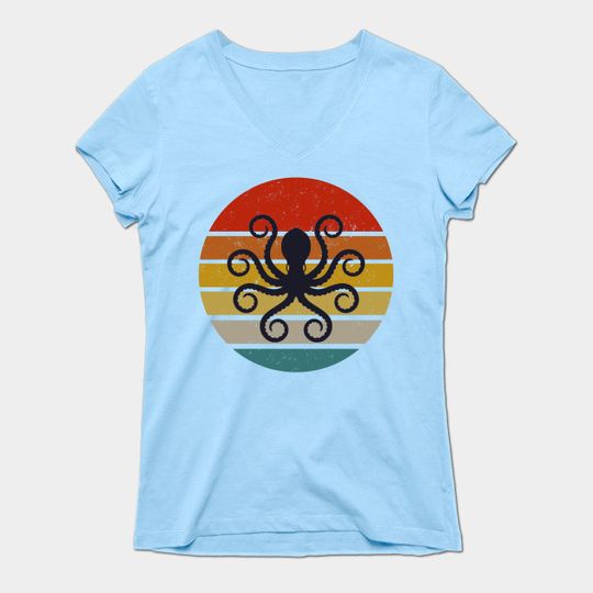 octopus, octopus vintage - Octopus - T-Shirt