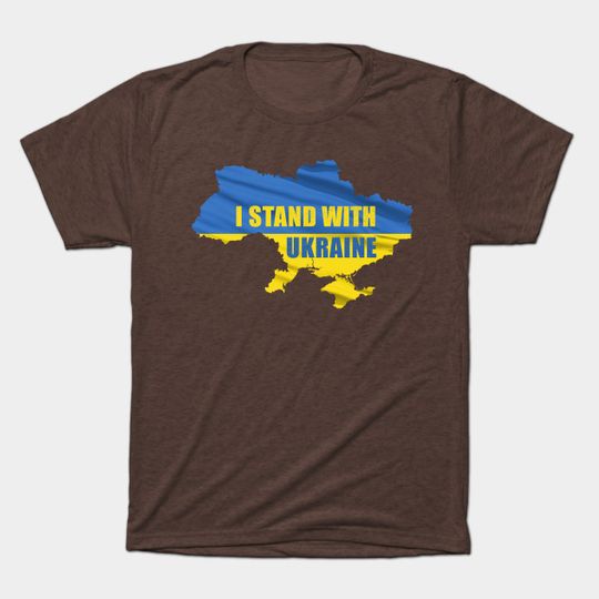 I Stand With Ukraine - I Stand With Ukraine - T-Shirt
