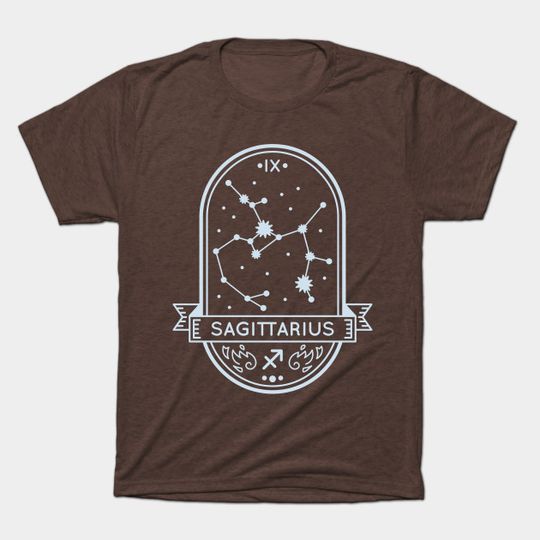 Sagittarius Constellation - Constellation Gifts - T-Shirt