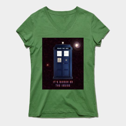 It's Bigger On The Inside - Doctor Who - T-Shirt