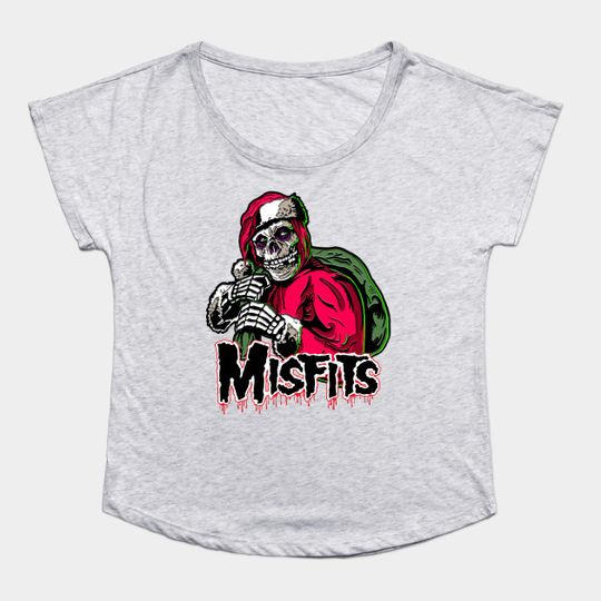 Misfits Santa - Misfits Skull - T-Shirt