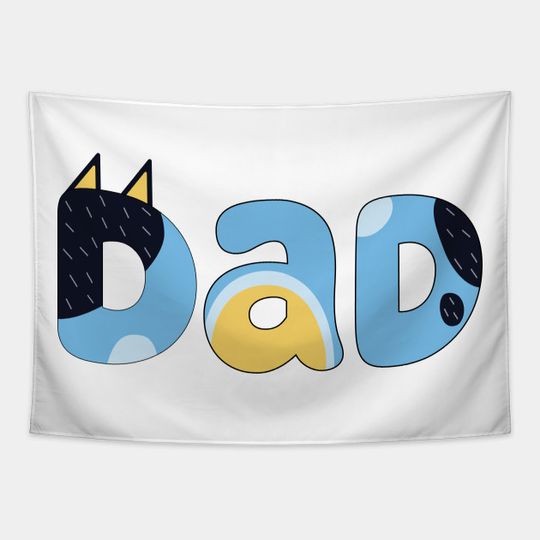 Bluey Dad - Mate! - Bluey - Tapestry