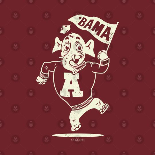 University of Alabama - 'Bama Elephant - Alabama - T-Shirt