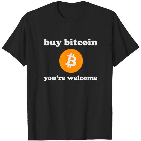 Funny Bitcoin BTC T-Shirt