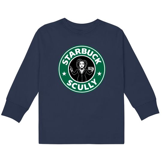 Starbuck Scully - X Files - Kids Long Sleeve T-Shirts