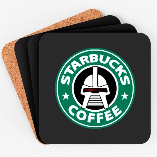 Starbucks Coffee BSG Parody - Battlestar Galactica - Coasters