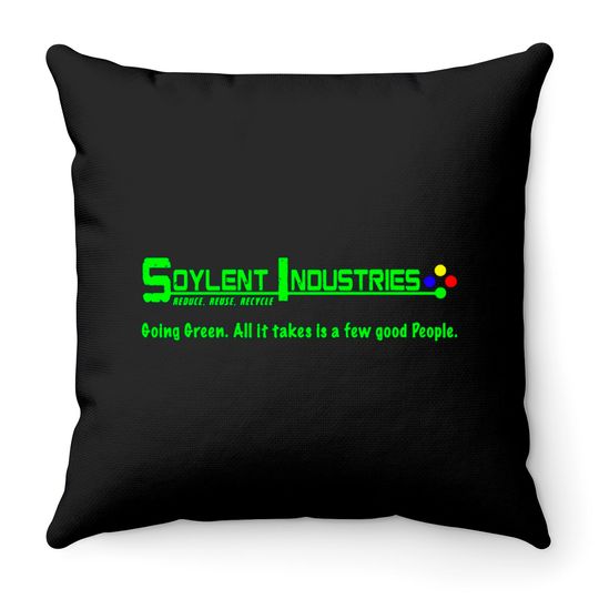 Soylent Industries - Soylent Green - Throw Pillows