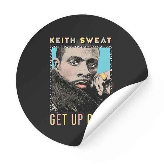 Keith Sweat /// 90s Retro Fan Art Design - Keith Sweat - Stickers