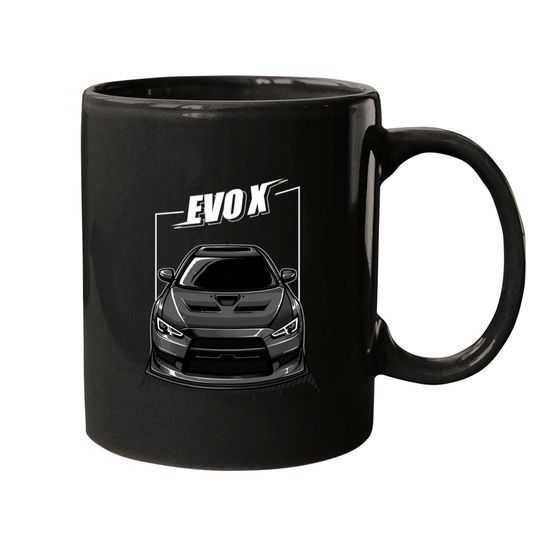 Mitsubishi Evo X - Mitsubishi Evo - Mugs