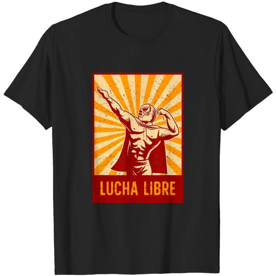 Lucha Libre Masked Wrestler T Shirt