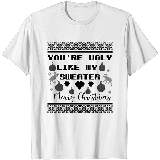 Ugly Christmas Sweater - Ugly Christmas Sweater - T-Shirt