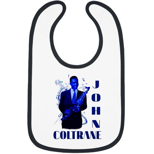 John Coltrane-blue - Jazz Musician - Bibs