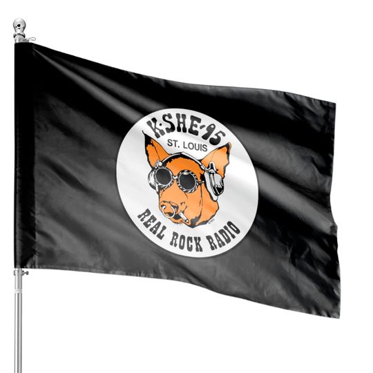 KSHE 95 real rock radio station St. Louis area House Flags