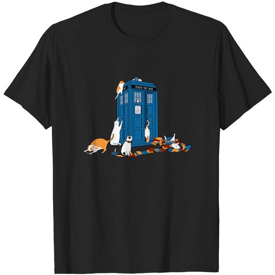 Time Travelers - Cats - T-Shirt