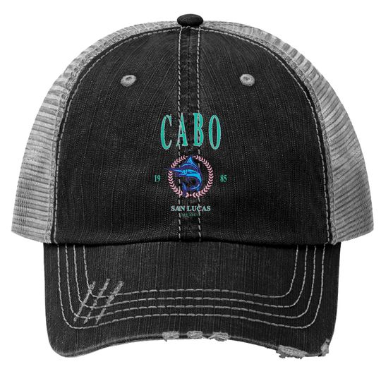 Cabo San Lucas Vintage Style Unisex Trucker Hats