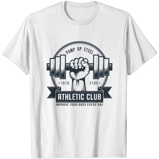 Gym logo in vintage style - Gym - T-Shirt