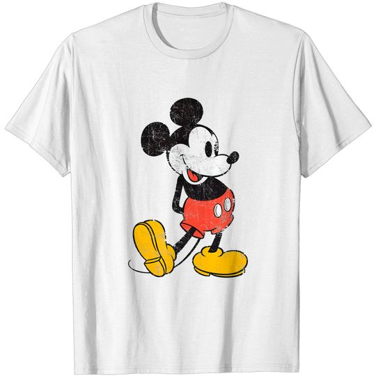 Disney Unisex Tee: Mickey Mouse Vintage