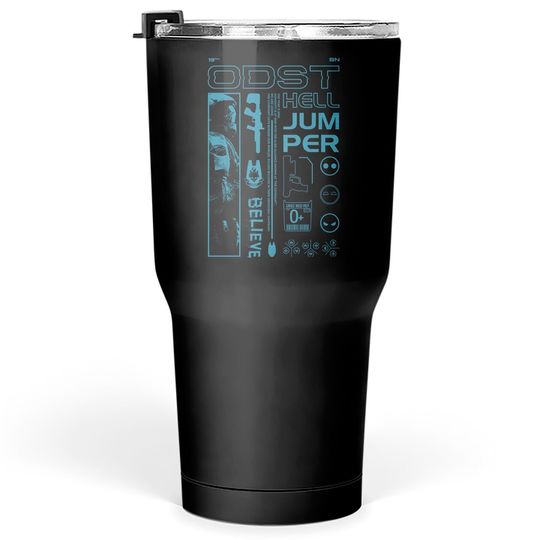 Halo 3 ODST Aesthetic - Halo Odst - Tumblers 30 oz