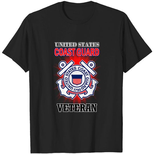 United States Coast Guard Veteran - Us Coast Guard Veteran - T-Shirt