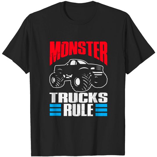 Monster Trucks Gift | Big Trucks - Monster Trucks - T-Shirt