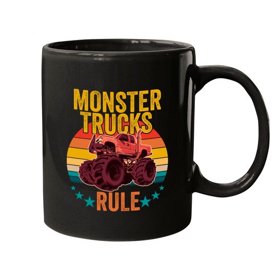 Monster Trucks - Monster Trucks Rule - Monster Trucks - Mugs