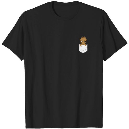 groot in the pocket - Groot - T-Shirt