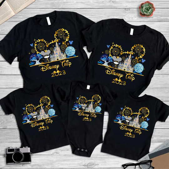 Personalized Disney Family Shirt, Disney Mickey Minnie Shirt, Disneyworld Shirt 2023