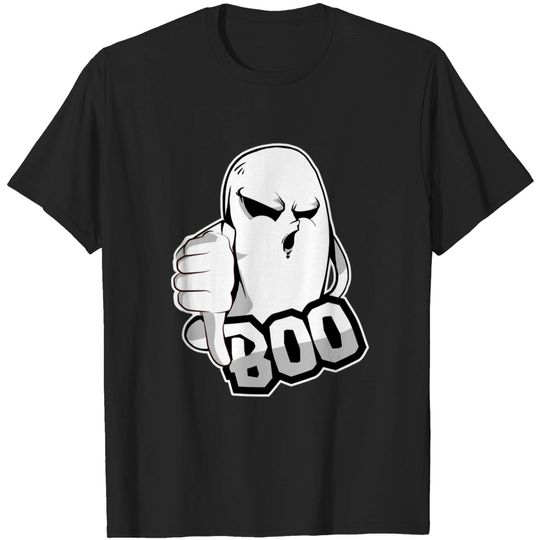 Halloween Boo creepy spooky ghost - Halloween Boo Creepy Spooky Ghost - T-Shirt