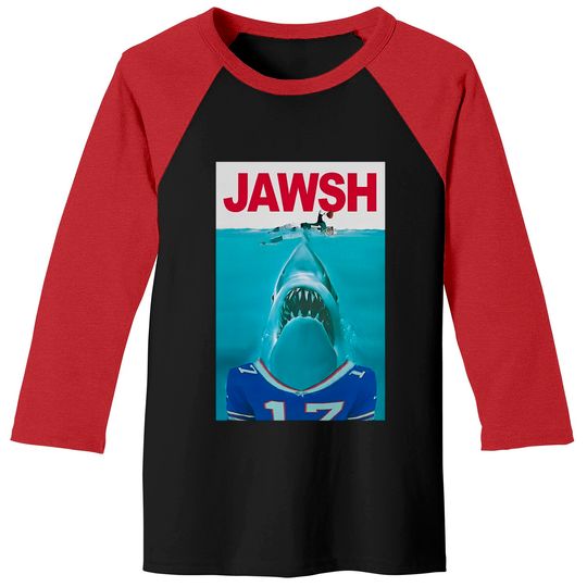 Jawsh / Josh Allen / Jaws / Parody Baseball Tees Baseball Tees