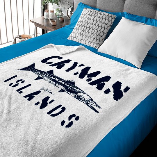 Cayman Islands Great Barracuda - Cayman Islands - Baby Blankets