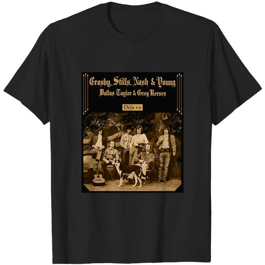 Crosby, Stills & Nash Band Classic T-Shirt