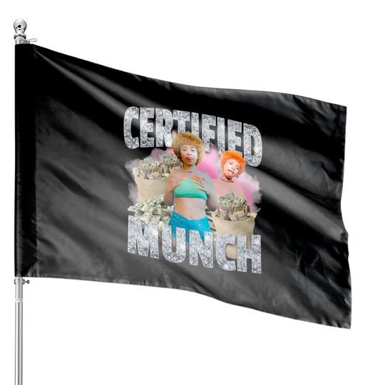 Ice Spice Certified Munch House Flags