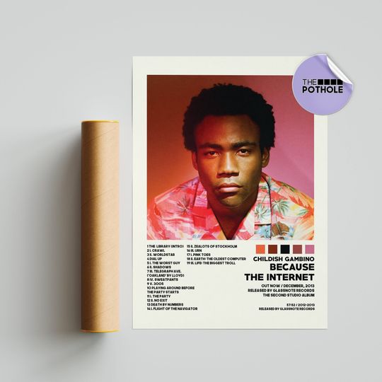 Childish Gambino Posters / Because the Internet Poster