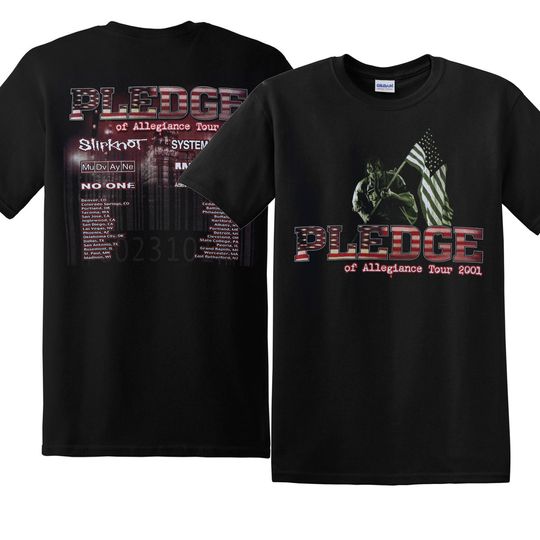 2001 Family Values Tour T-Shirt, Stone Temple Pilots Shirt, Linkin Park Shirt