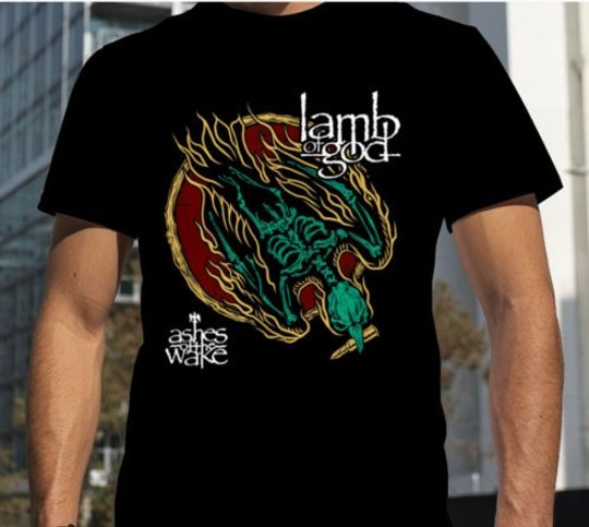 Lamb of God T-Shirt, Lamb of God-Ashes of the Wake T Shirt