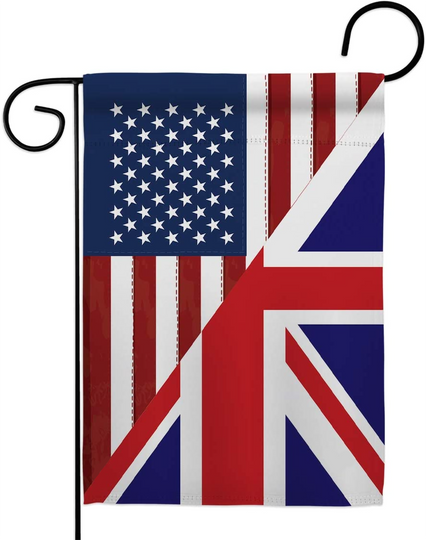 US Friendship UK Garden Flag