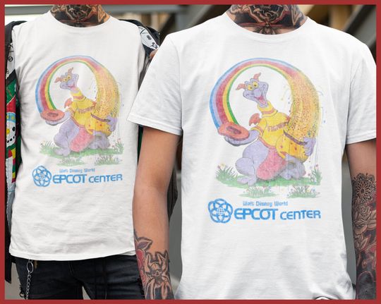 80's FIGMENT Disney's Epcot Center Vintage Retro | Unisex Softstyle T-Shirt