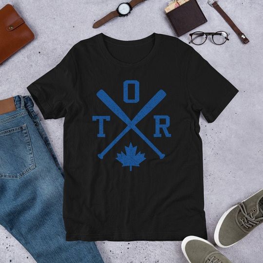 Vintage Toronto Baseball Bats Retro TOR T-Shirt