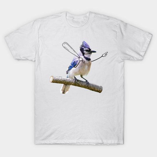 Blue Jay Calls His Shot - Baseball - T-Shirt